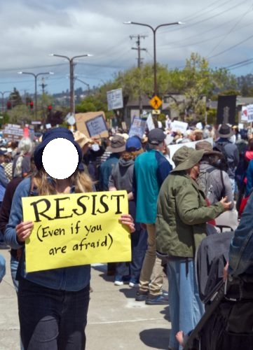 Resist even if you are afraid