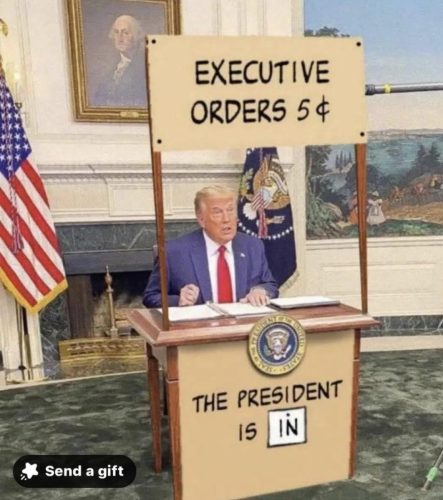 Executive Orders 5 cents